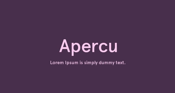 Пример шрифта Apercu Condensed Pro #3