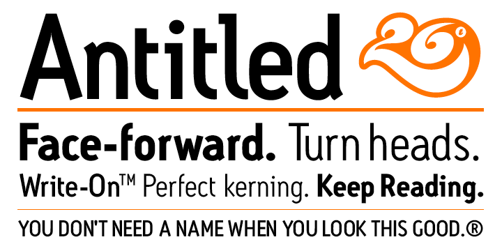 Пример шрифта Antitled #1