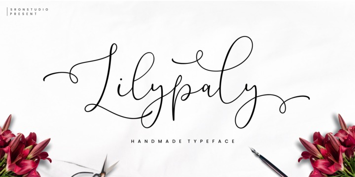 Пример шрифта Lilypaly #1