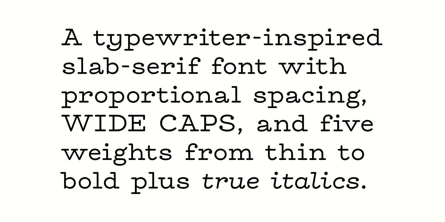 Пример шрифта Hellenic Typewriter #2