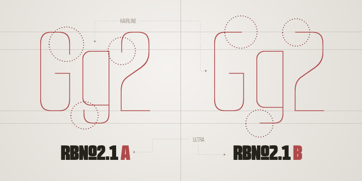 Пример шрифта RBNo2.1 #4