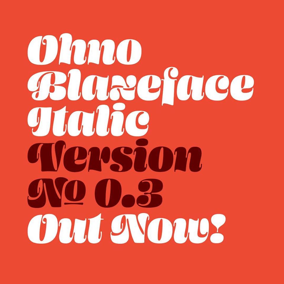 Пример шрифта Ohno Blazeface #1