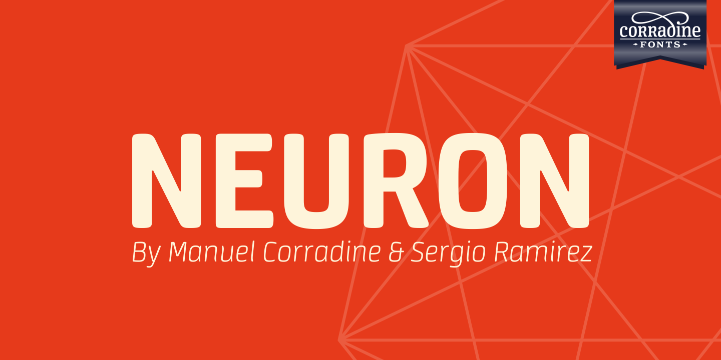 Пример шрифта Neuron #1