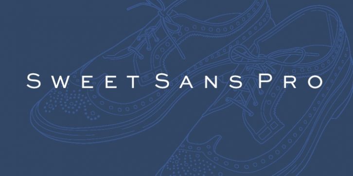 Пример шрифта Sweet Sans Pro #1