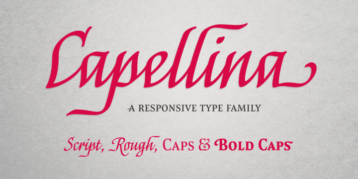 Пример шрифта Capellina #1