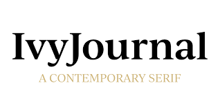 Пример шрифта Ivy Journal #2