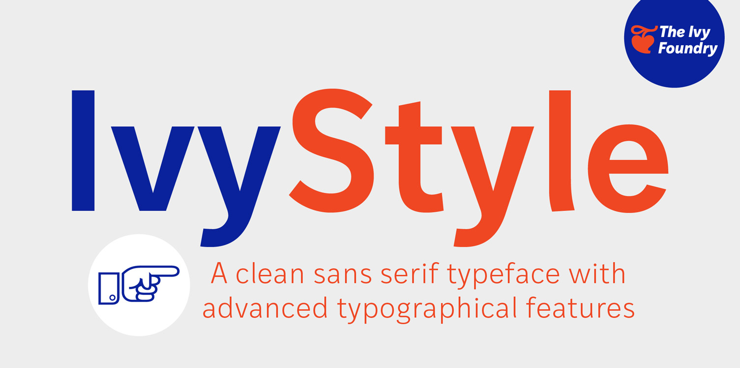 Пример шрифта Ivy Style Sans #1