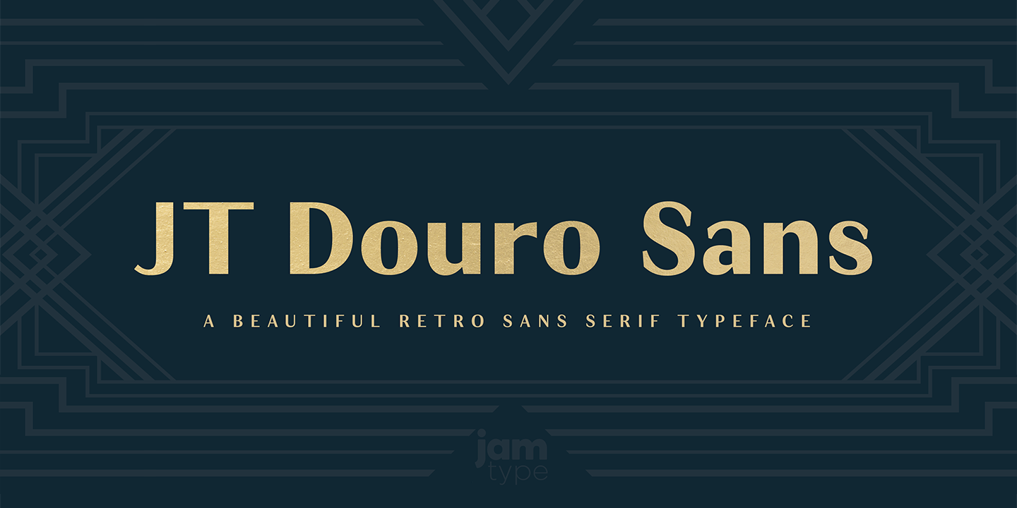 Пример шрифта JT Douro-Sans #1