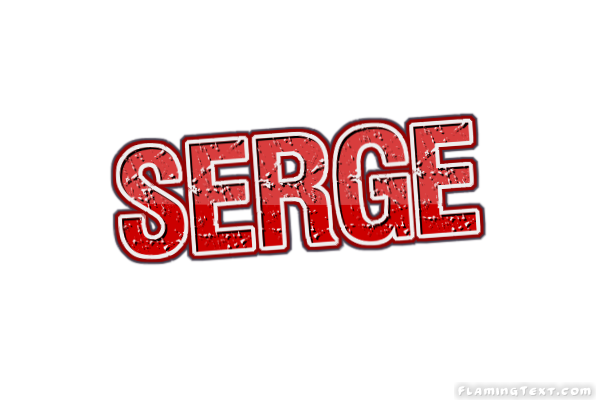 Пример шрифта Serge #1