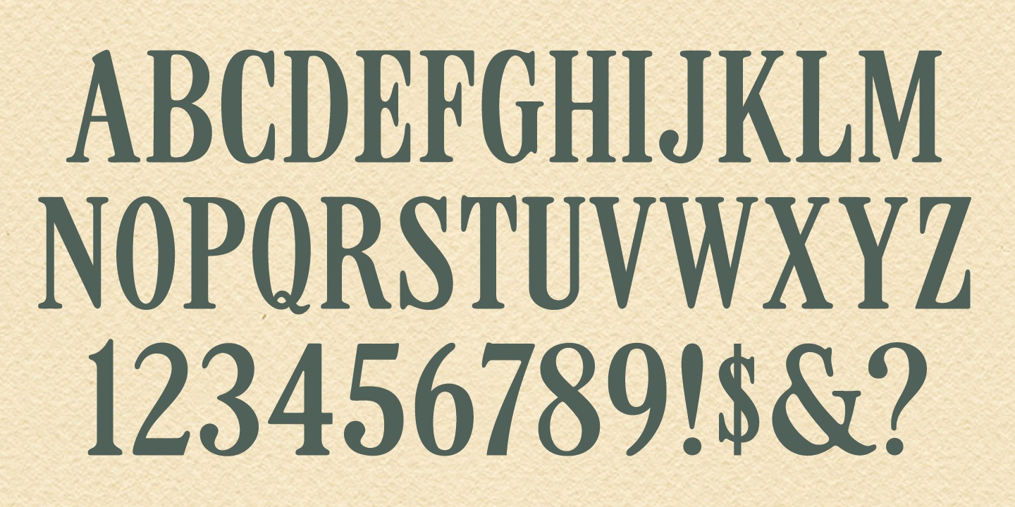 Пример шрифта MPI Roman Condensed #2