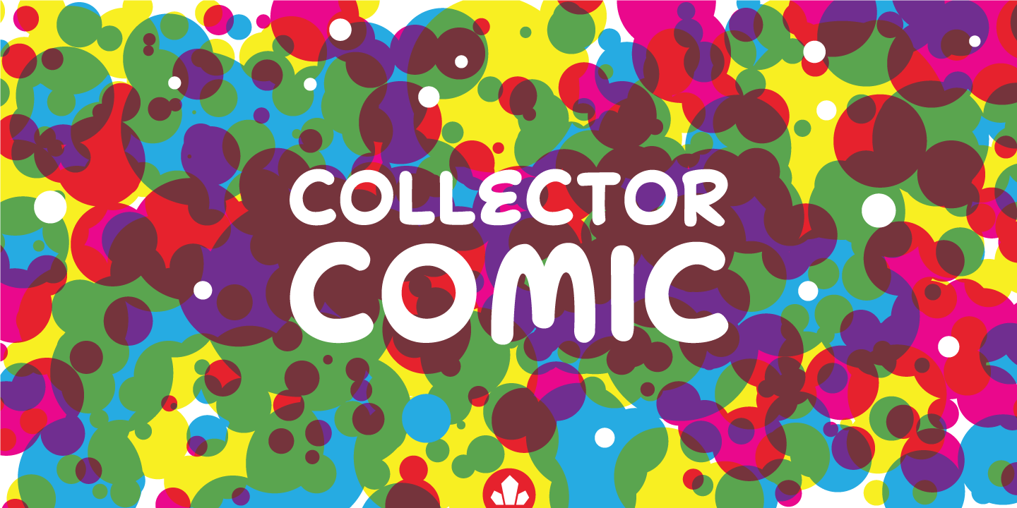 Пример шрифта Collector Comic #1