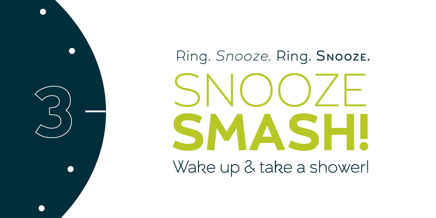 Пример шрифта Umba Sans #4