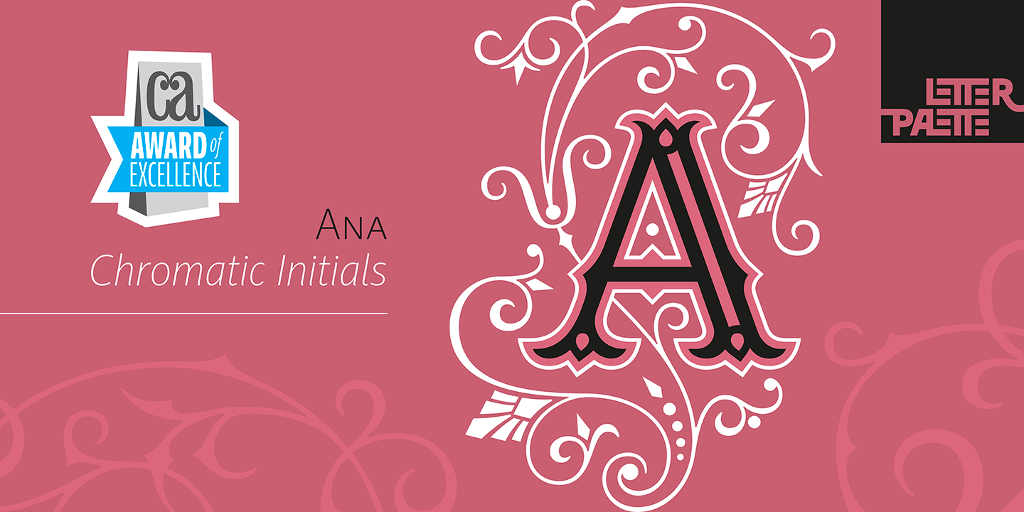 Пример шрифта Ana #1