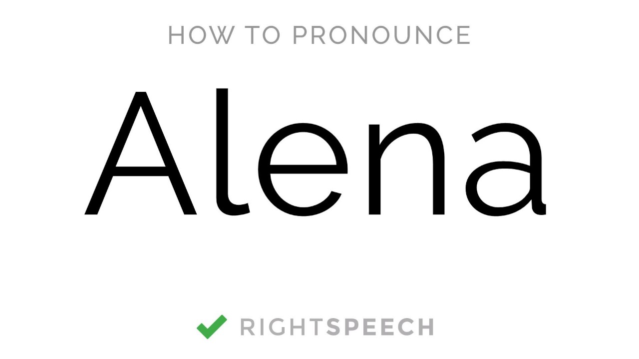 Пример шрифта Alena #1