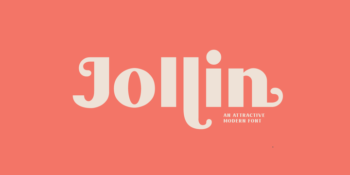 Пример шрифта Jollin #1