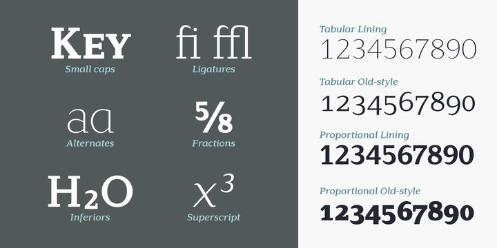 Пример шрифта Lagu Serif #2