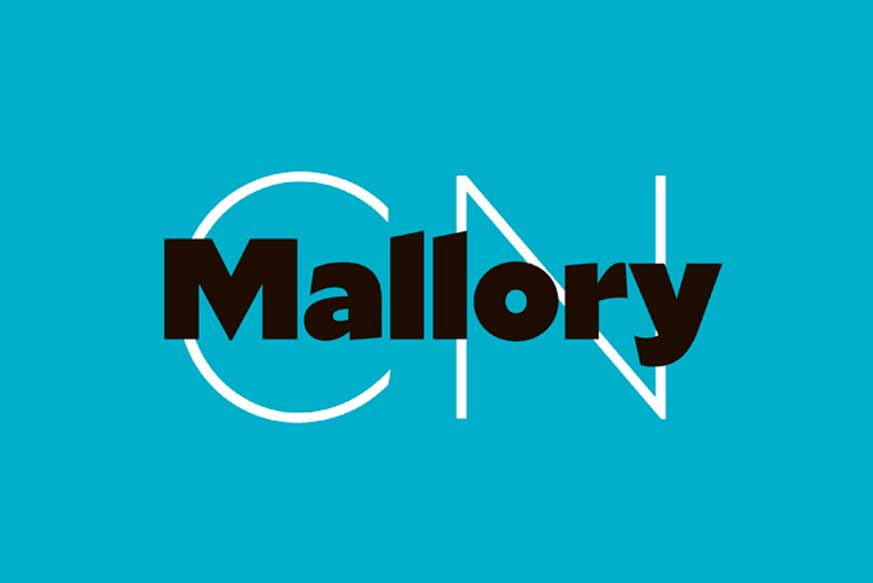 Пример шрифта Mallory #1