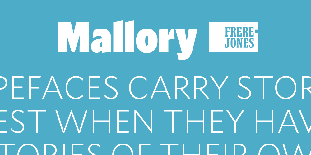 Пример шрифта Mallory Micro Plus #1