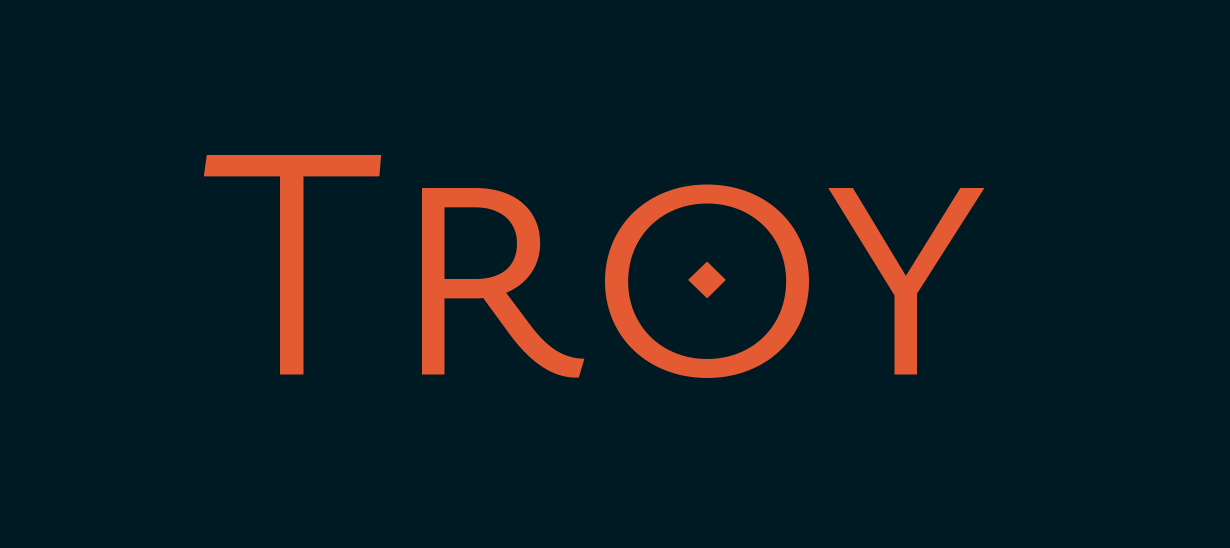 Пример шрифта Troy Sans #1