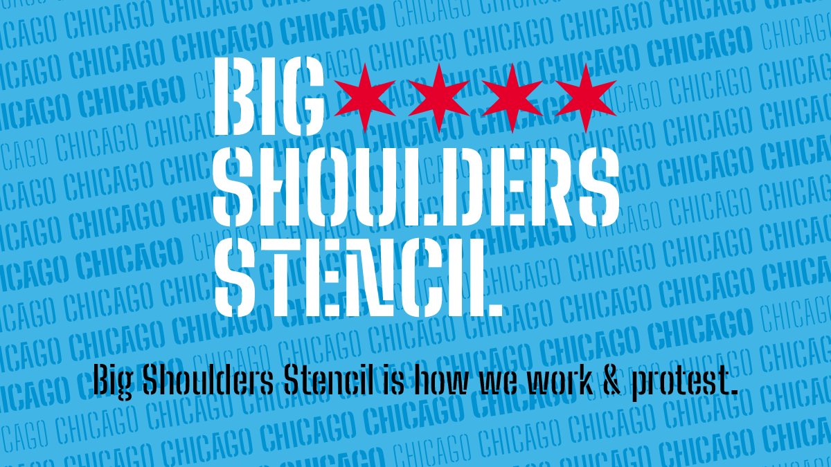 Пример шрифта Big Shoulders Stencil Text #1