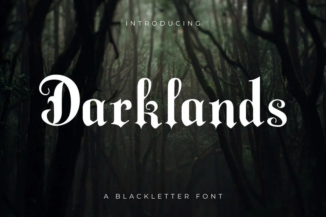 Пример шрифта Darklands #1