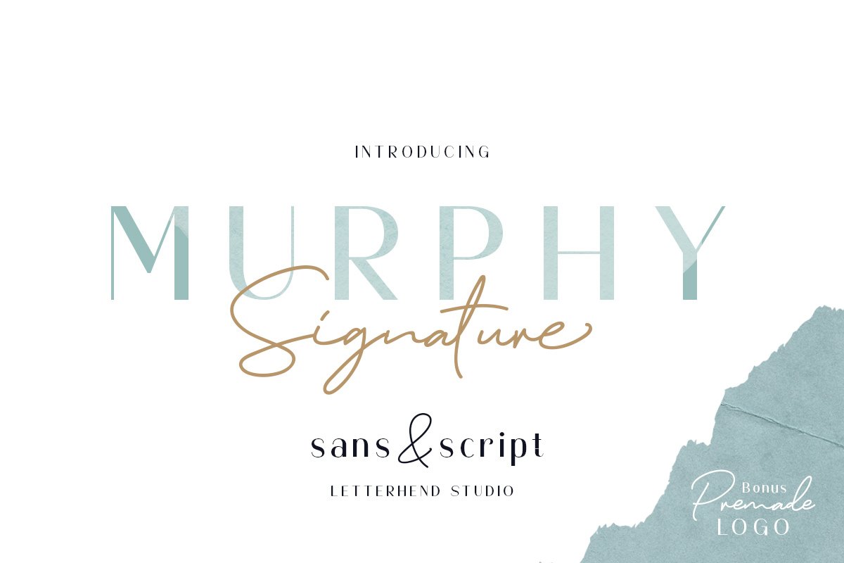 Пример шрифта Murphy Sans #1
