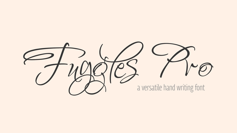 Пример шрифта Fuggles #1