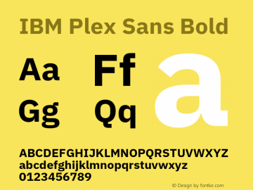 Пример шрифта IBM Plex Sans Thai #1