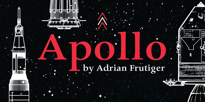 Пример шрифта Apollo #1