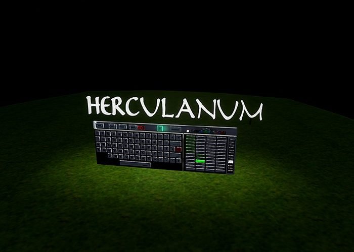 Пример шрифта Herculanum #1