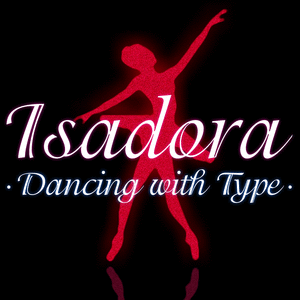 Пример шрифта ITC Isadora #1
