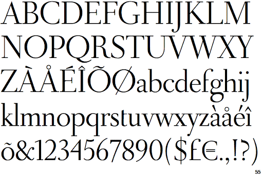 Пример шрифта Linotype Decoration Pi #1