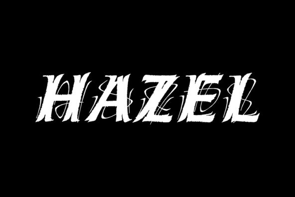Пример шрифта Hazel #1