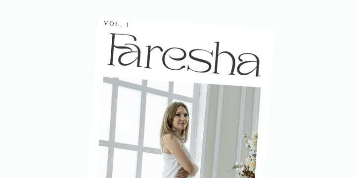 Пример шрифта Bashan #4