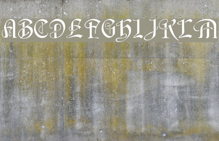 Пример шрифта Averoigne #1
