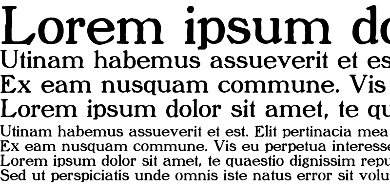 Пример шрифта Lachesis #1