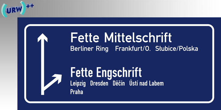 Пример шрифта DIN Mittelschrift #1