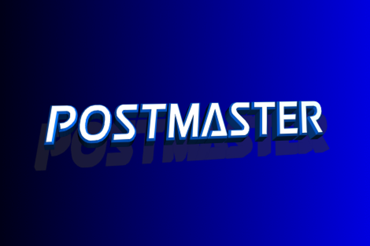 Пример шрифта Postmaster #1