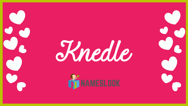 Пример шрифта Knedle #1