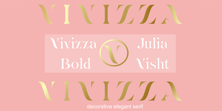 Пример шрифта Vivizza #3