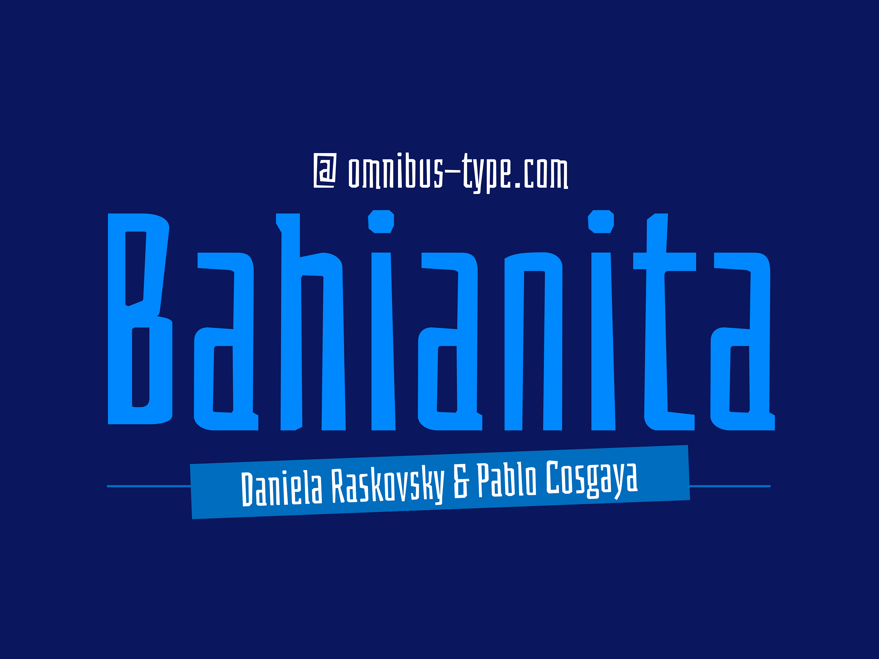 Пример шрифта Bahianita #1