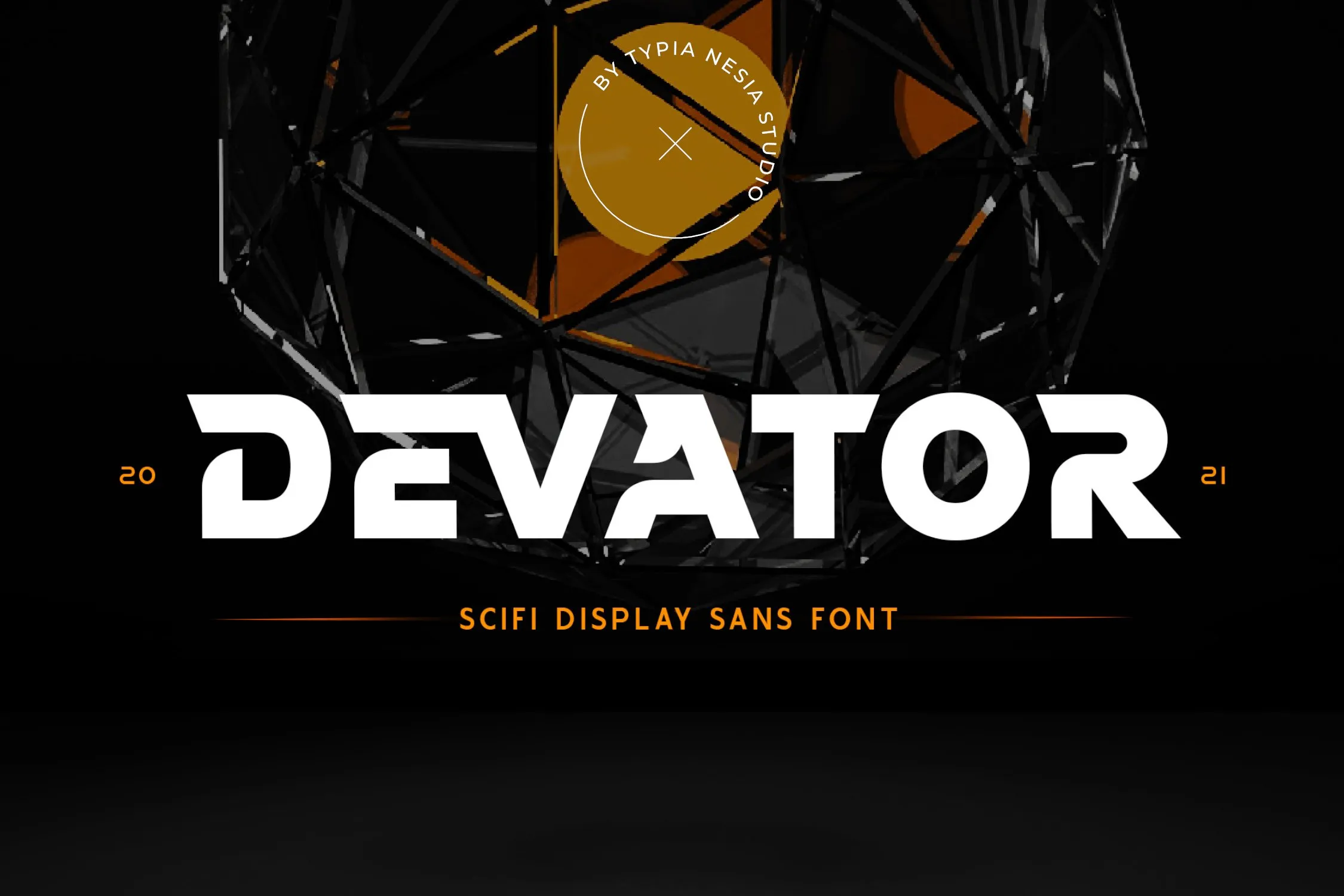 Пример шрифта Devator #1