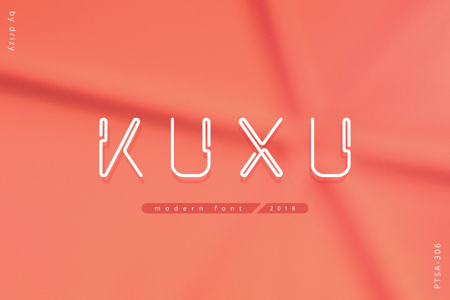 Пример шрифта Kuxu #1