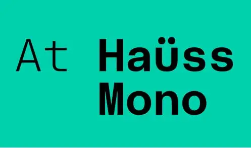 Пример шрифта At Hauss Mono #1