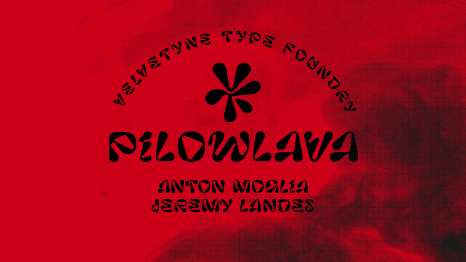 Пример шрифта Pilowlava #1