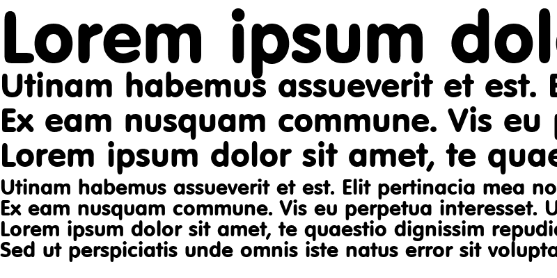 Пример шрифта a_FuturaRound #1