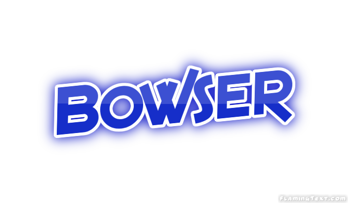Пример шрифта Bowser #1