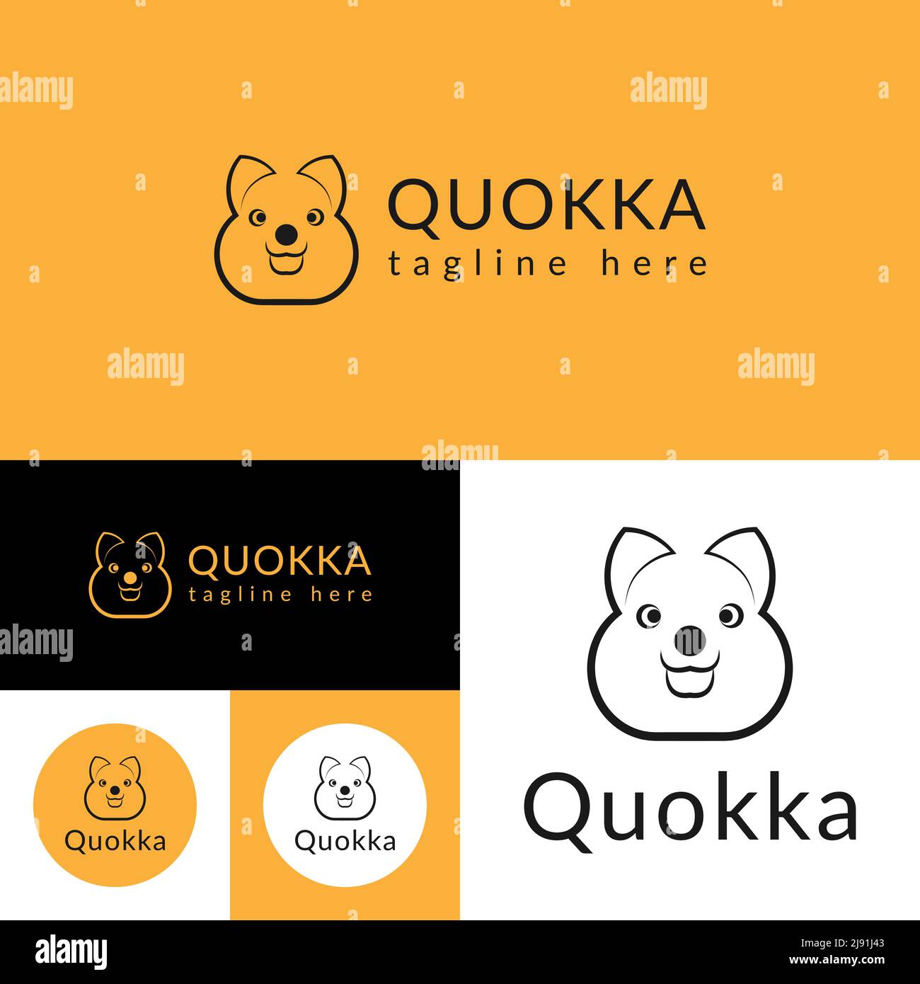 Пример шрифта Quokka #1