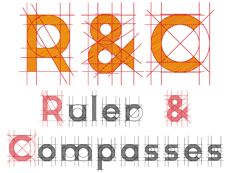 Пример шрифта R&C #1