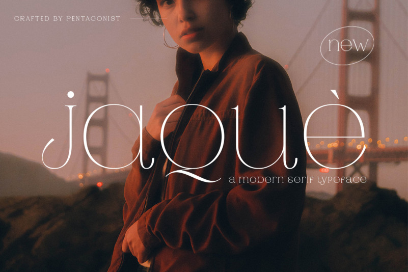 Пример шрифта Jaque #1